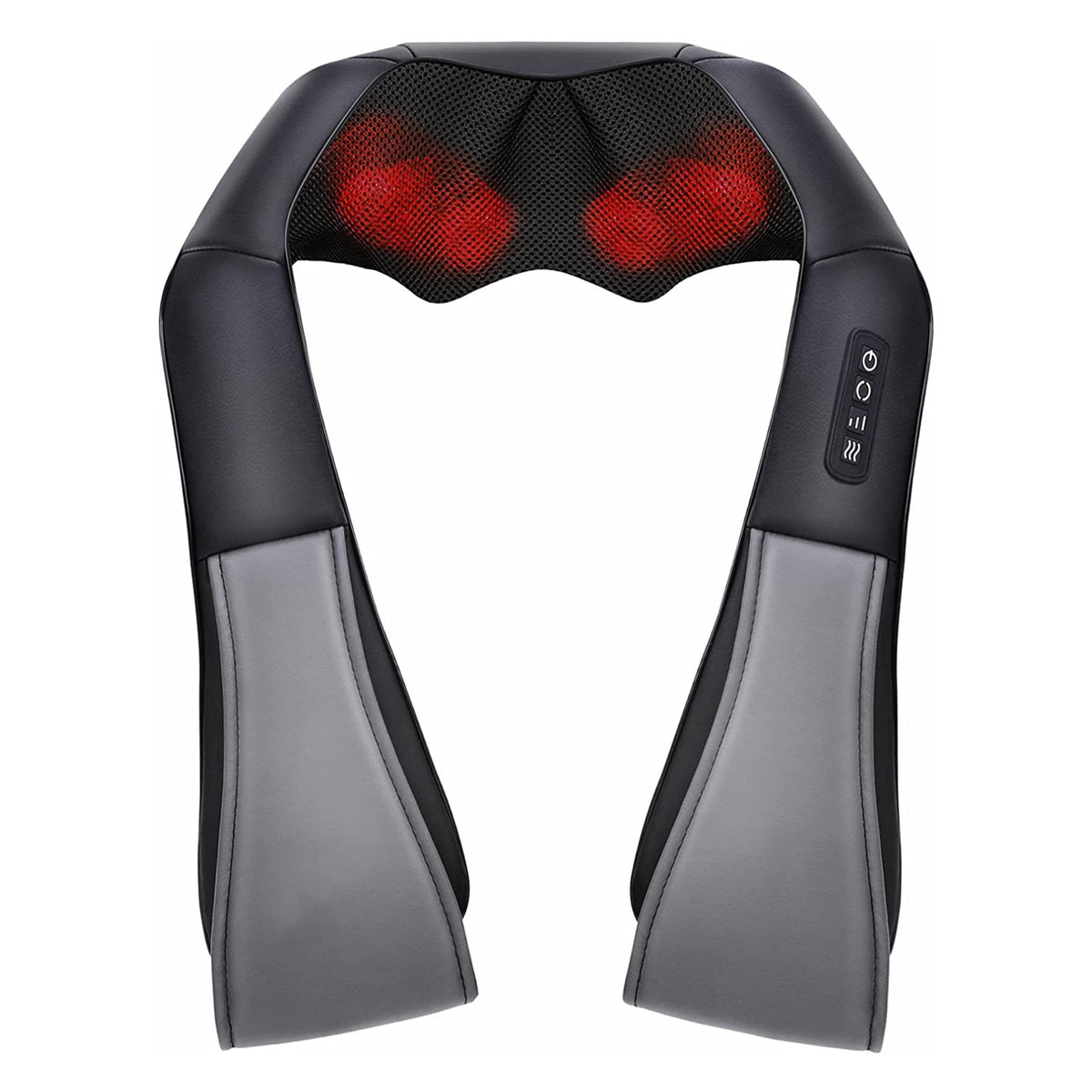 Neck And Shoulder Massage Shiatsu Back Massager With Optional Heat And 3 Intensity Adjustable