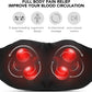 Neck And Shoulder Massage Shiatsu Back Massager With Optional Heat And 3 Intensity Adjustable